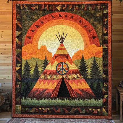 Native American Sunset WN3010002CL Quilt