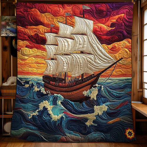 Sailboat WY0612012CL Quilt