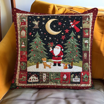 Dog’s Christmas Night Sky WN0310095CL Quilt Pillow Case