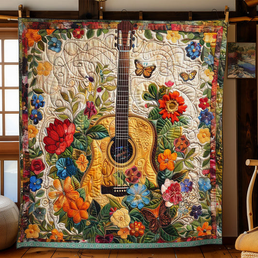 Flower Guitar WJ1109004CL Quilt