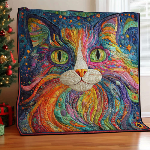 Colourful Cat WY3010012CL Quilt