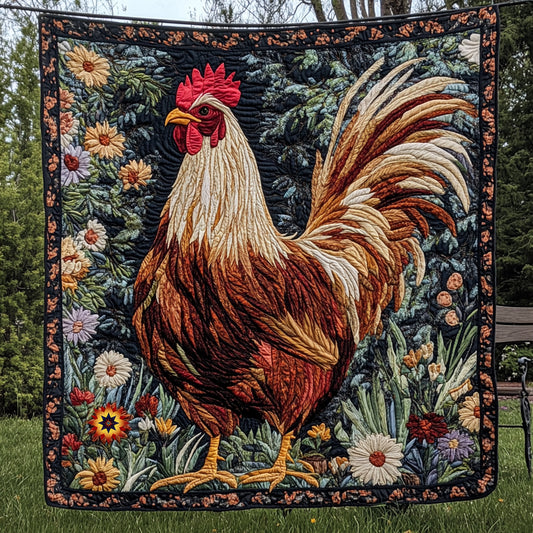 Gorgeous Chicken WU0811009CL Quilt