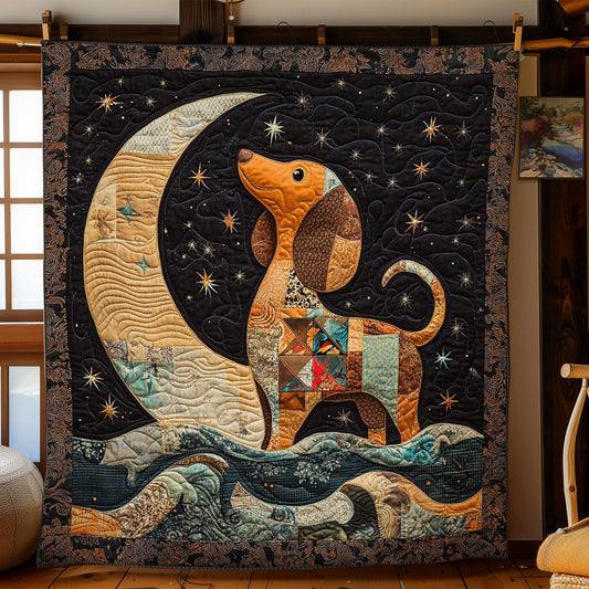 Mystic Moon Dachshund WN2312019CL Quilt