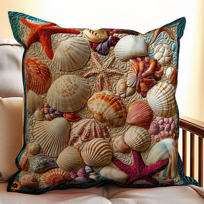 Starfish And Sea Shell WY0412093CL Quilt Pillow Case