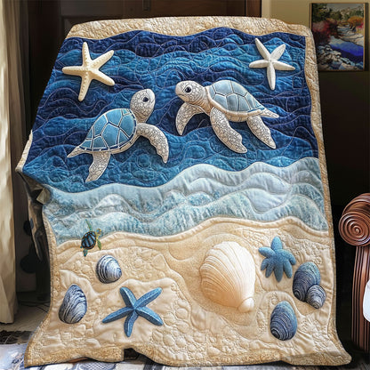Sea Turtle WJ1312034CL Quilt