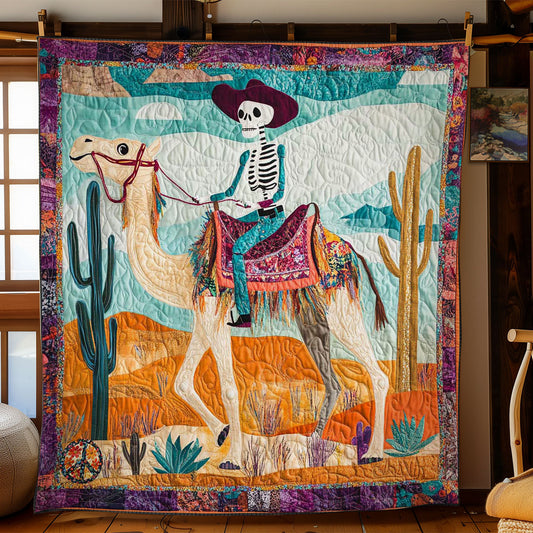 Mystic Sands Skeleton Cowboy WN0411052CL Quilt