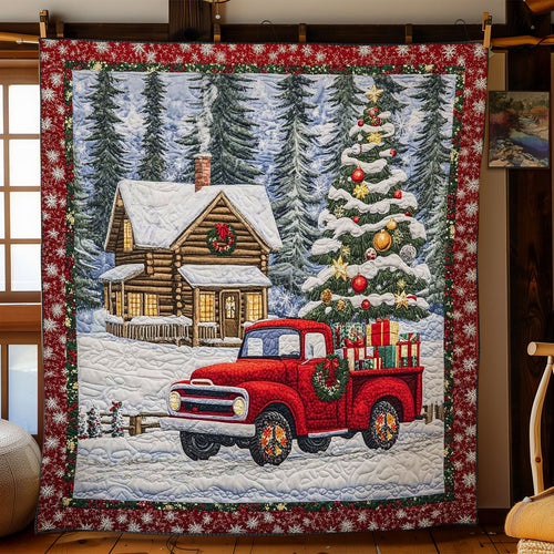 Red Truck Joy WN0611035CL Quilt