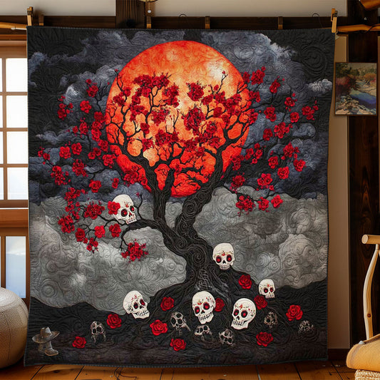Midnight Skull WN2810071CL Quilt