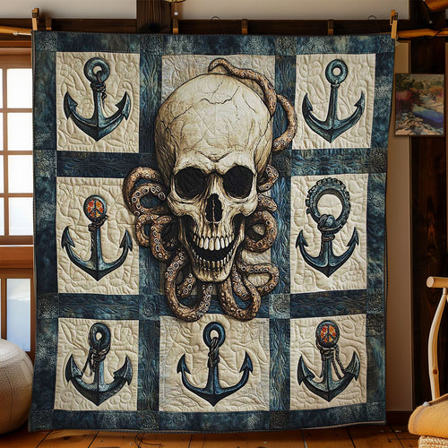 Ocean Skulls WN2311034CL Quilt