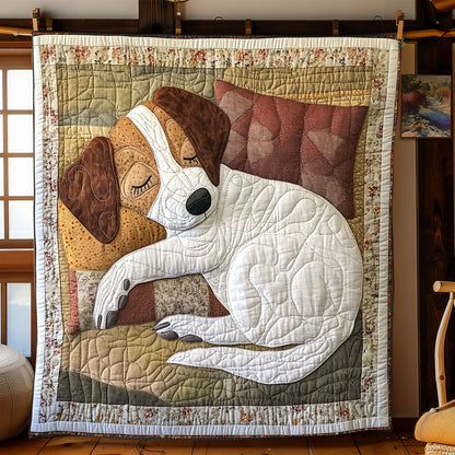 Adorable Sleeping Dog XB1604006CL Quilt