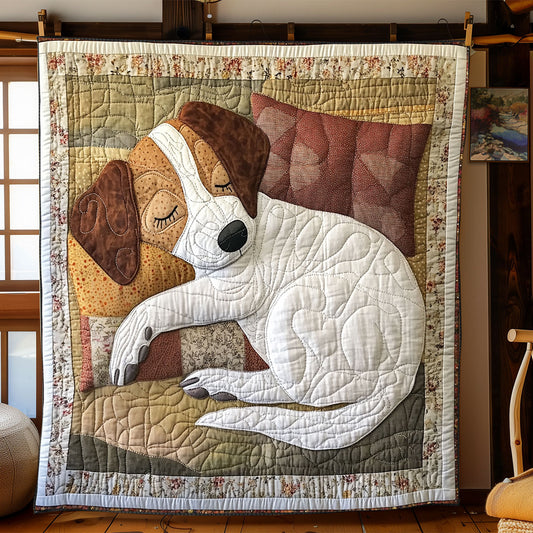Adorable Sleeping Dog XB1604006CL Quilt