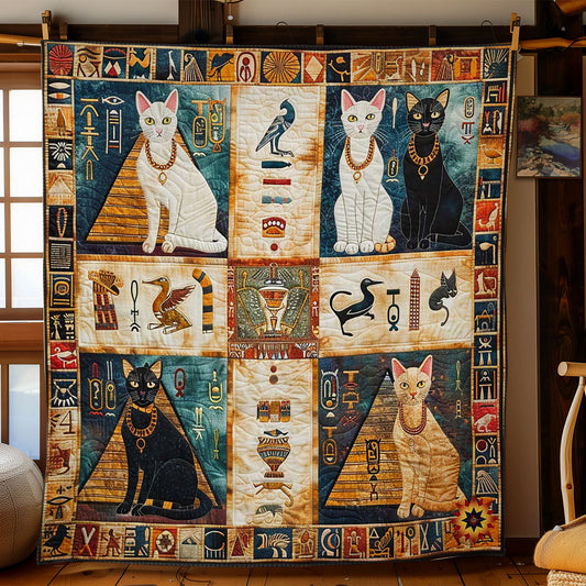 Sacred Cat Of Egypt WN2510023CL Quilt