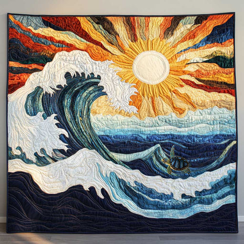 Sunrise Sea Wave WP0612021CL Quilt