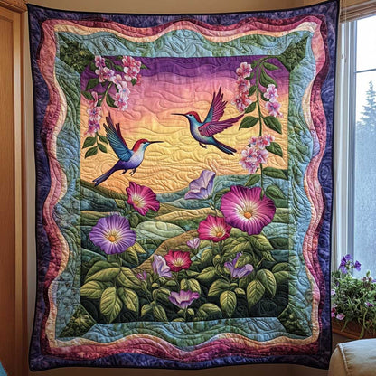 Hummingbird Daffodil Delight WN2809010CL Quilt