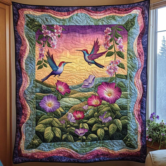 Hummingbird Daffodil Delight WN2809010CL Quilt
