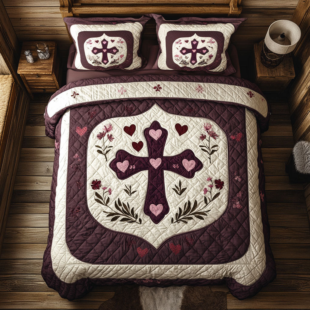 Valentine Cross WY1401062CL Duvet Cover Set