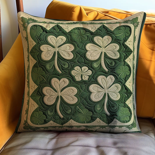 Irish Shamrock WJ0611035CL Quilt Pillow Case