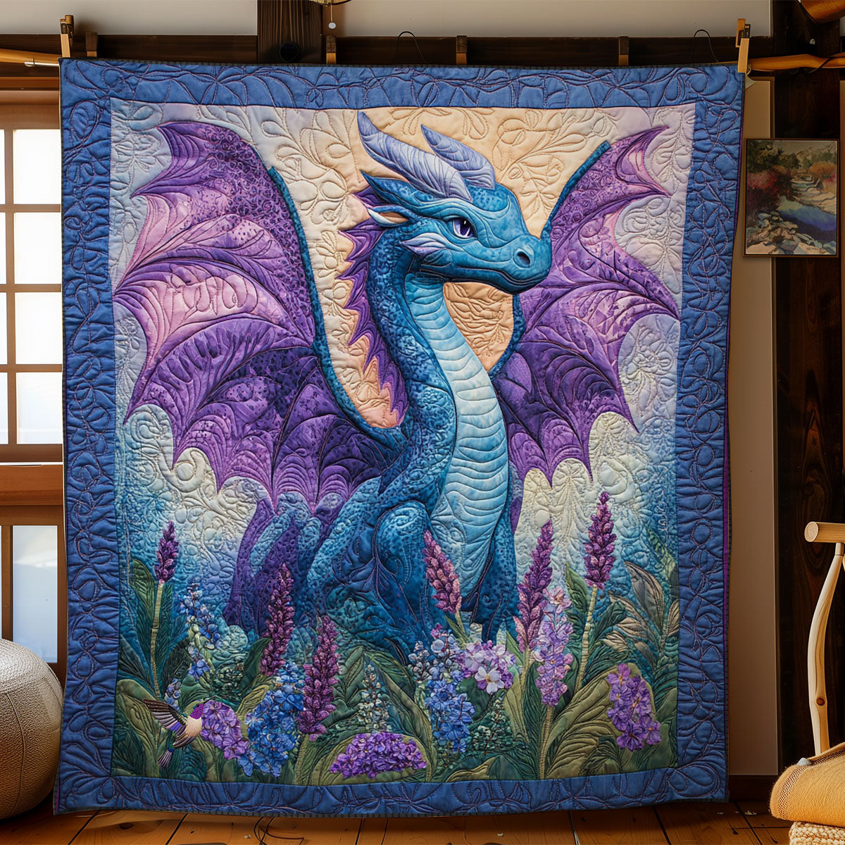 Mystic Dragon WY2312044CL Quilt