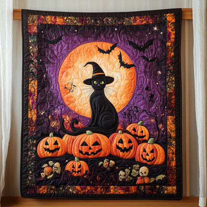 Witch Cat Magic WP1909014CL Quilt