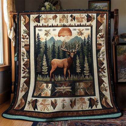 Deer Native WX1312014CL Quilt