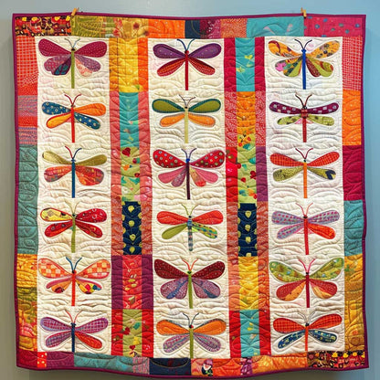 Patchwork Dragonfly WJ1109007CL Quilt