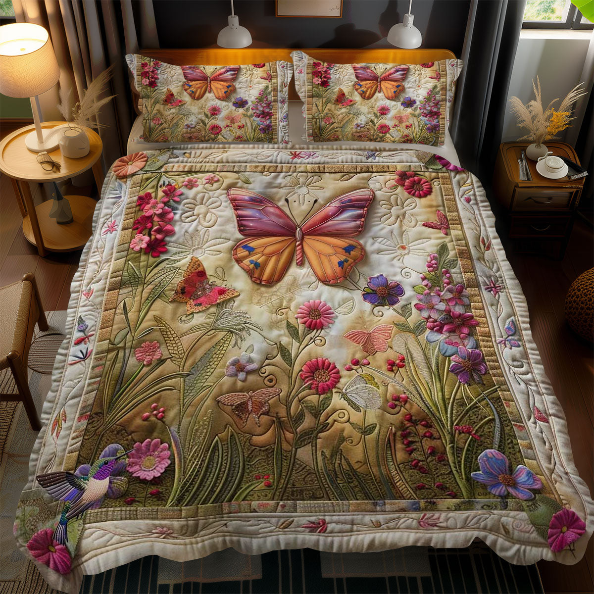 Butterfly Meadow WN1510049CL Duvet Cover Set