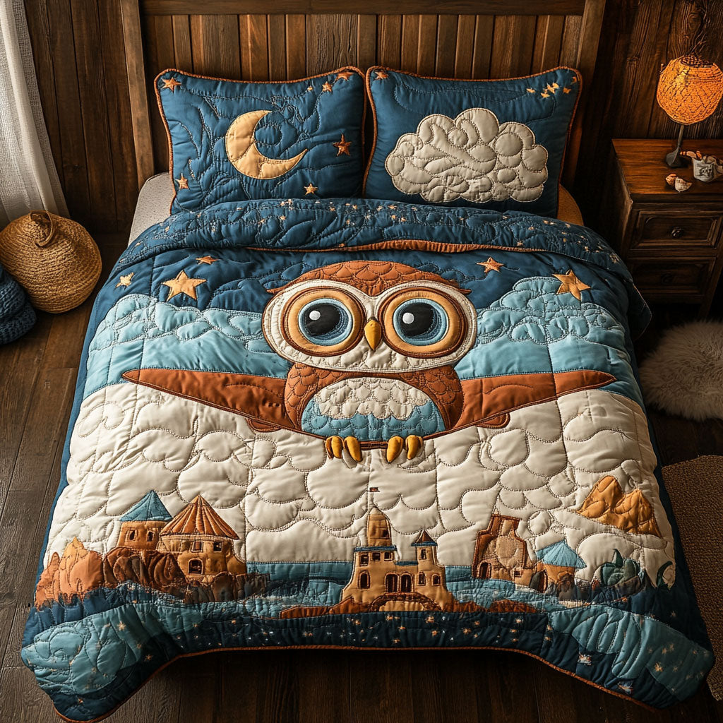 Night Owl Adventure WJ0701032CL Duvet Cover Set