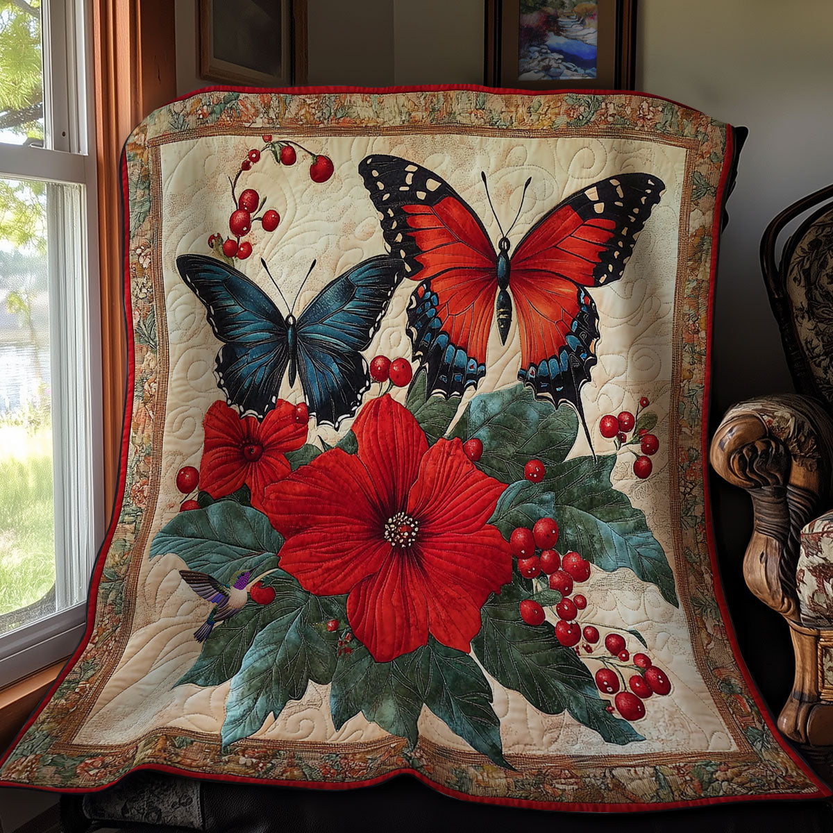 Butterfly WY2611011CL Quilt