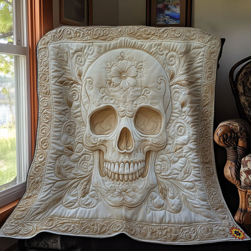 White Skull WY2011018CL Quilt