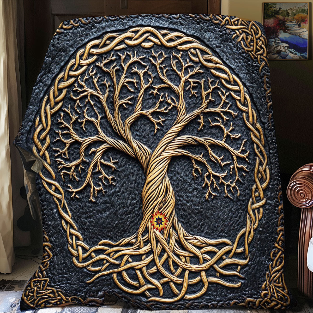 Celtic Spirit Tree WJ1212005CL Quilt