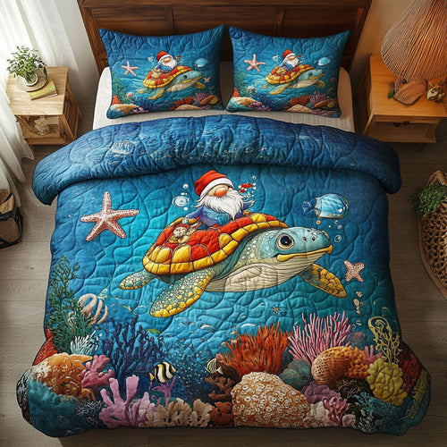 Gnome In Ocean WY0502009CL Duvet Cover Set