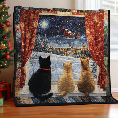 Cat By The Window WY1810010CL Quilt