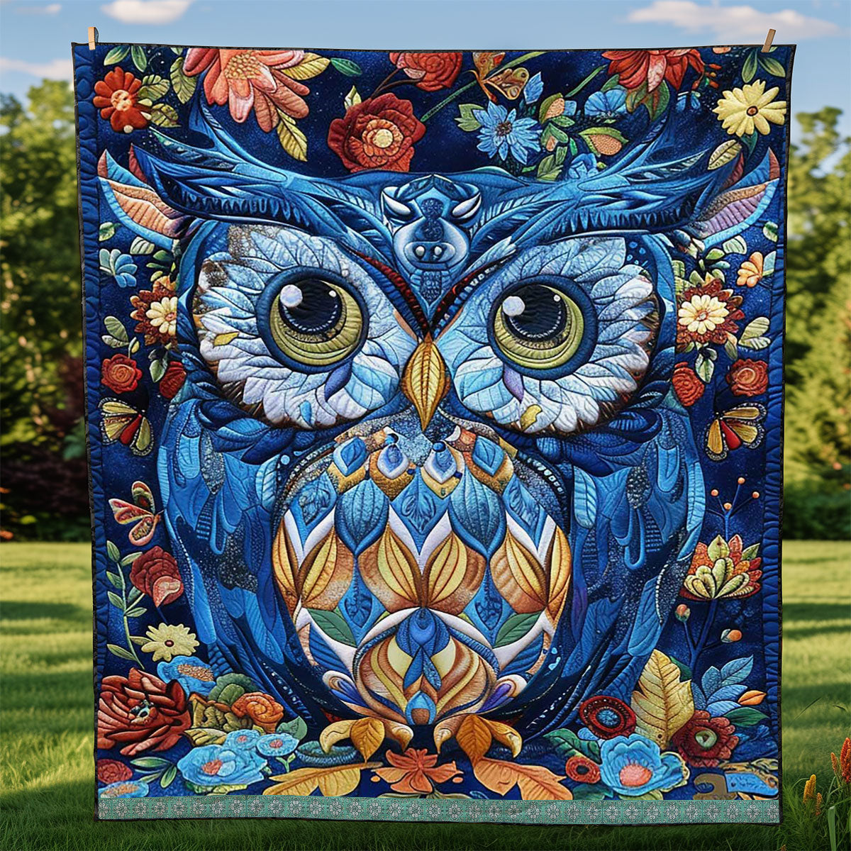 Enchanting Owl WJ1209008CL Quilt