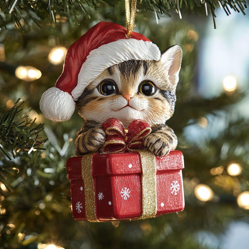 Holiday Meow CP1610019CL Christmas Ornament
