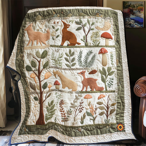 Whimsical Forest YR2612041CL Quilt