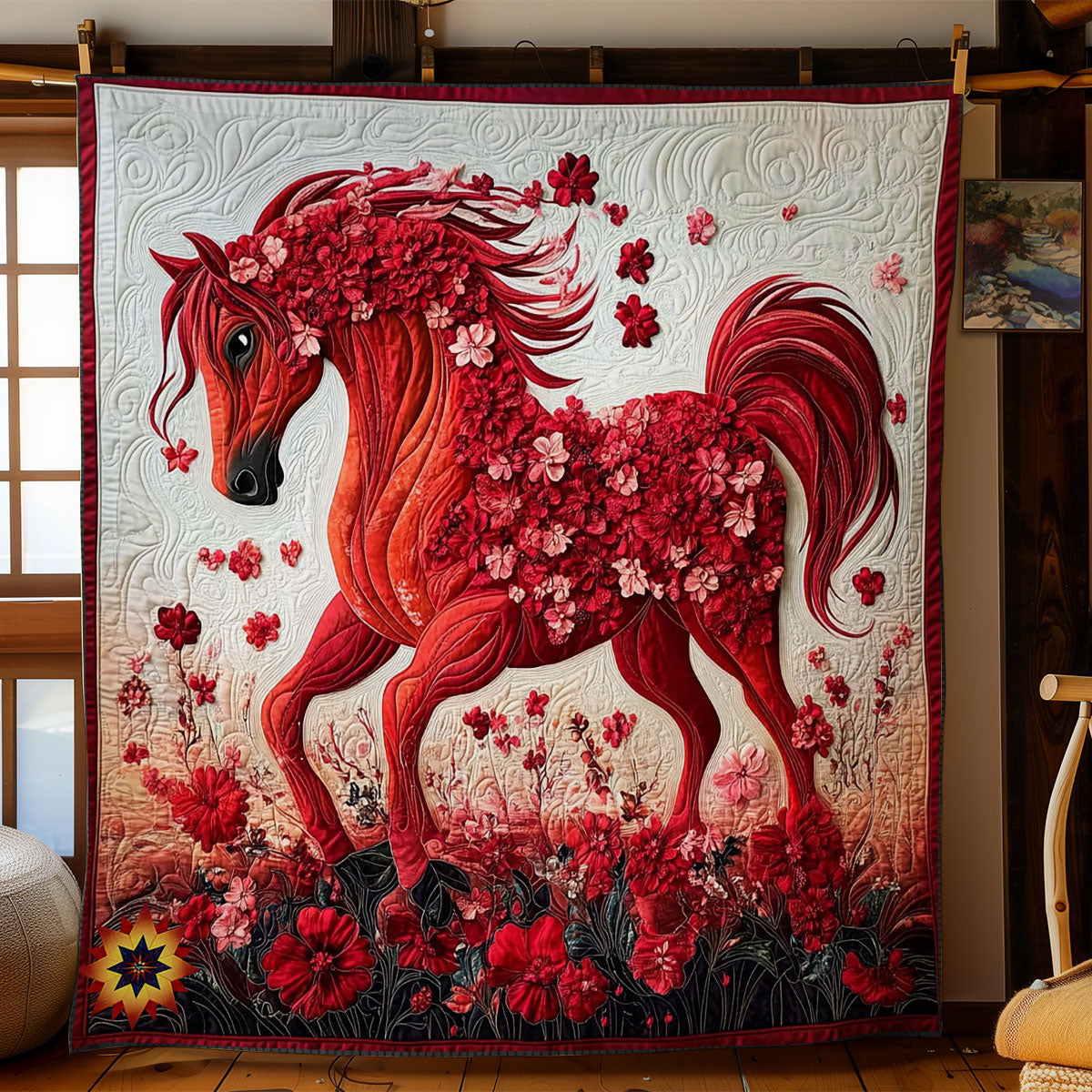 Red Horse WY0512023CL Quilt
