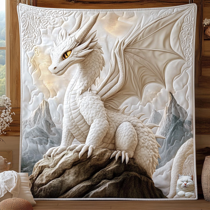 Majestic White Dragon WG2112012CL Quilt