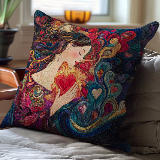Heart Women WY2701029CL Quilt Pillow Case