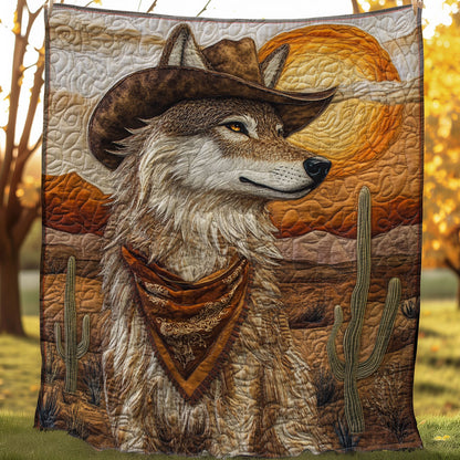 Cowboy Wolf XB0303021CL Quilt