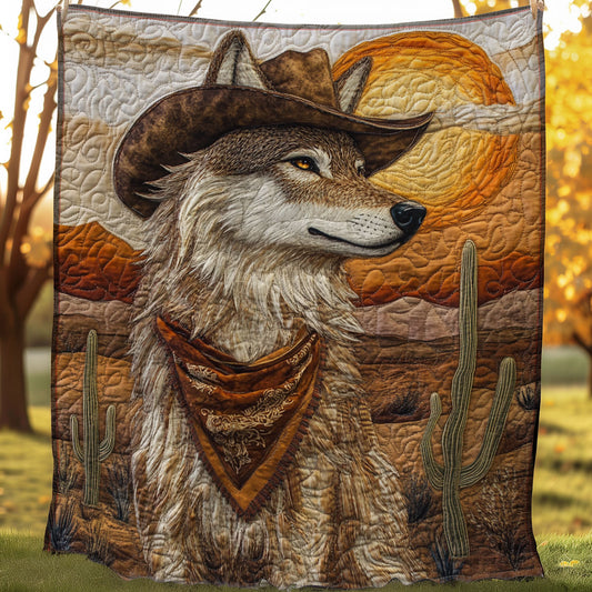 Cowboy Wolf XB0303021CL Quilt