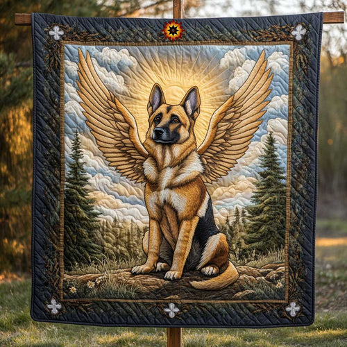 German Shepherd Wings WN0410040CL Quilt