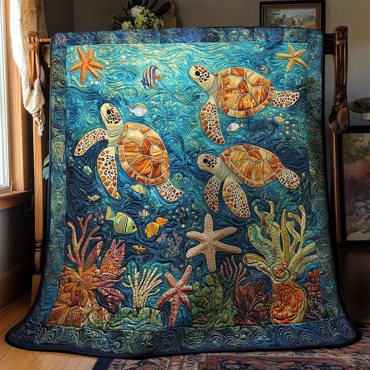 Baby Turtle WY1802001CL Quilt