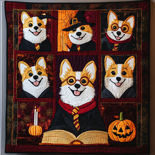 Corgi’s Sorcery Guide WN2409014CL Quilt