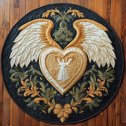 Heaven’s Embrace CP0805027CL Quilted Round Mat