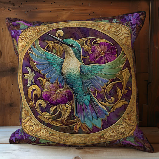 Hummingbird Abstract WY0602100CL Quilt Pillow Case