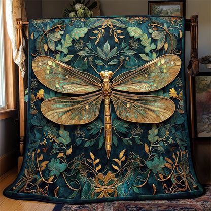 Majestic Dragonfly WX1401027CL Quilt