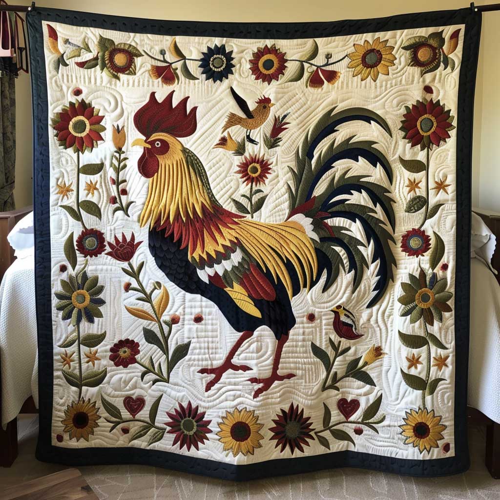 Chicken WJ1209002CL Quilt