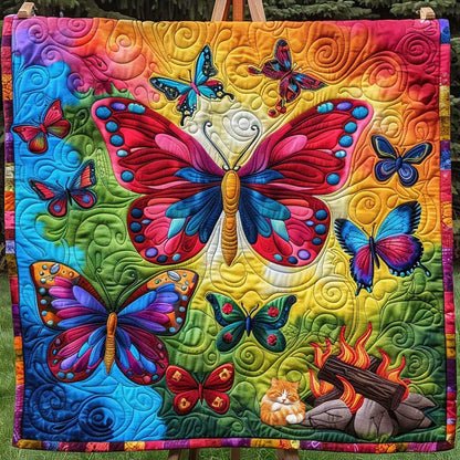 Butterfly Garden Bliss WN1210021CL Quilt