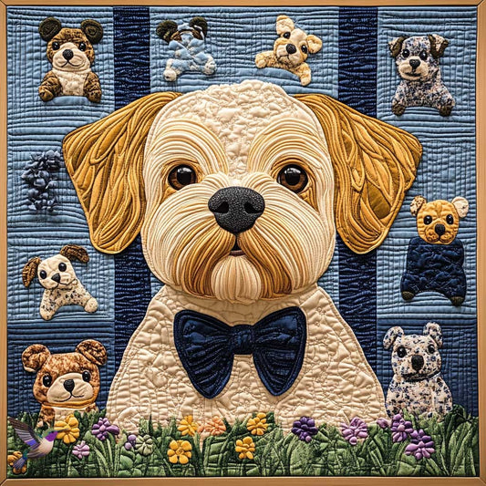 Gentleman Golden Doodle WP0310006CL Quilt