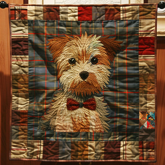 Cute Terrier Dog WJ1810019CL Quilt